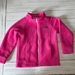 Columbia kids pink jacket